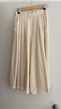Load image into Gallery viewer, Vintage cream wide leg pants