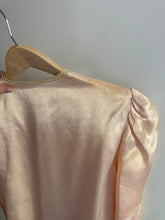 Load image into Gallery viewer, Vintage 1930s satin bed jacket
