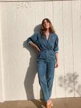 Load image into Gallery viewer, Vintage 80s denim jumpsuit