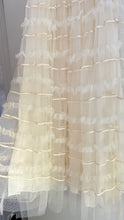 Load image into Gallery viewer, Vintage 1950s ivory tulle cupcake dress