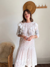 Load image into Gallery viewer, Vintage Edwardian lace dress