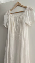 Load image into Gallery viewer, Antique embroidered cotton dress