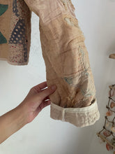 Load image into Gallery viewer, The Jesse quilt coat - cropped/hand dyed