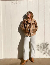 Load image into Gallery viewer, Vintage 70s plaid jacket