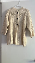 Load image into Gallery viewer, Vintage merino wool cardigan
