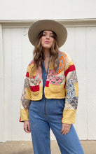 Load image into Gallery viewer, Signature Collection-cropped quilt coat 2