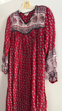 Load image into Gallery viewer, Vintage 70s Indian cotton dress