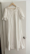 Load image into Gallery viewer, Edwardian cotton + lace gown