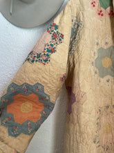Load image into Gallery viewer, Signature Collection-Grandmothers flower garden quilt coat