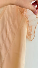 Load image into Gallery viewer, 1930s silk ruffle trim dress