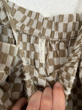 Load image into Gallery viewer, Checkerprint muslin cotton dress
