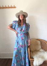 Load image into Gallery viewer, Vintage 1930s 40s floral wrap dress
