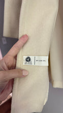 Load image into Gallery viewer, Vintage fur collar wool coat