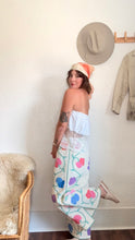 Load image into Gallery viewer, Signature Collection-Floral applique quilt pants