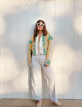 Load image into Gallery viewer, Signature Collection-Floral cropped quilt coat