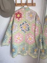 Load image into Gallery viewer, Signature Collection-Grandmothers flower garden quilt coat