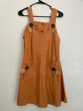 Load image into Gallery viewer, Vintage vintage hand dyed applique dress