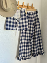 Load image into Gallery viewer, Signature Collection-Blue gingham set