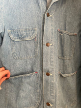 Load image into Gallery viewer, Vintage denim chore coat