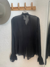 Load image into Gallery viewer, Vintage silk Ralph Lauren blouse