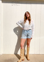 Load image into Gallery viewer, Edwardian cotton lace blouse