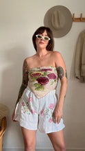 Load image into Gallery viewer, Signature Collection-Linen embroidered shorts