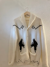 Load image into Gallery viewer, Vintage 70s horse cardigan