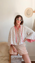Load image into Gallery viewer, 1930s floral top/jacket