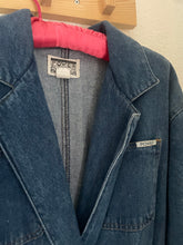 Load image into Gallery viewer, Vintage 80s denim jumpsuit
