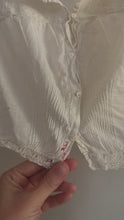 Load image into Gallery viewer, Edwardian cotton corset cover