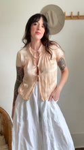 Load image into Gallery viewer, Vintage 1930s satin blouse