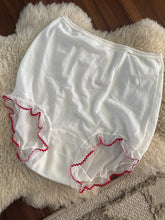 Load image into Gallery viewer, Vintage ruffle top + bloomers set