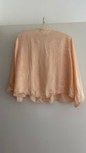 Load image into Gallery viewer, Vintage 1940s satin bed jacket