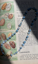 Load image into Gallery viewer, Aquamarine beaded necklace