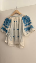 Load image into Gallery viewer, Antique Hungarian folk blouse