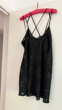 Load image into Gallery viewer, Vintage black mini dress
