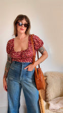 Load image into Gallery viewer, Vintage 70s smocked body suit