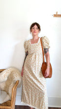 Load image into Gallery viewer, Vintage 70s floral prairie dress