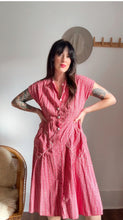 Load image into Gallery viewer, Vintage 1930s 40s heart dress