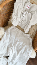 Load image into Gallery viewer, Signature Collection-cream linen gingham set