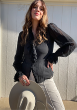 Load image into Gallery viewer, Vintage silk Ralph Lauren blouse