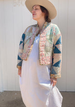 Load image into Gallery viewer, Signature Collection-Cropped quilt coat