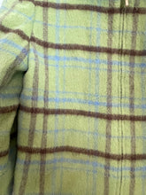 Load image into Gallery viewer, Vintage cropped plaid coat