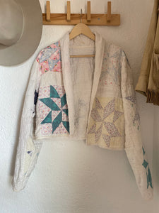 The Jesse quilt coat - cropped