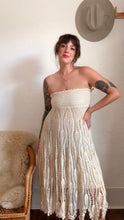 Load image into Gallery viewer, Vintage crochet dress