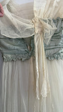 Load image into Gallery viewer, Edwardian tulle lawn dress