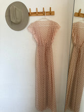 Load image into Gallery viewer, Vintage 2 piece wrap dress