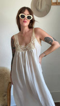 Load image into Gallery viewer, Antique silk lace dress