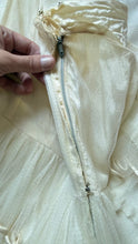 Load image into Gallery viewer, Vintage 1950s ivory tulle cupcake dress