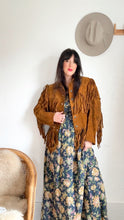 Load image into Gallery viewer, Vintage 70s floral maxi dress
